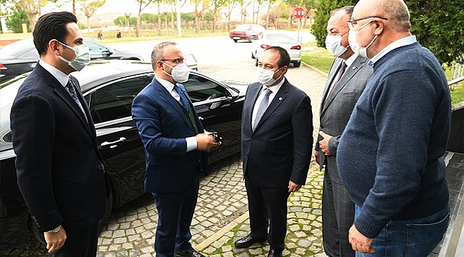 TURAN, İŞ DÜNYASI TEMSİLCİLERİYLE BULUŞTU