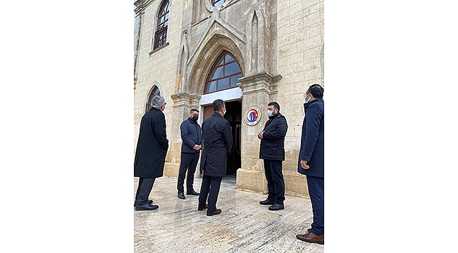VALİ AKTAŞ, ÇOMÜ TASAVVUF TOPLULUĞUNU ZİYARET ETTİ
