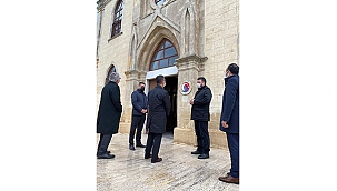 VALİ AKTAŞ, ÇOMÜ TASAVVUF TOPLULUĞUNU ZİYARET ETTİ