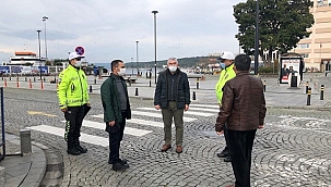 VALİ AKTAŞ, HAFTA SONU SOKAĞA ÇIKMA KISITLAMASI TEDBİRLERİNİ DENETLEDİ