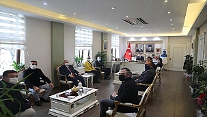 VALİ AKTAŞ, MİLLİYETÇİ HAREKET PARTİSİ İL YÖNETİMİNİ KABUL ETTİ