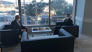 VALİ AKTAŞ, TARIM KOOPERATİFLERİ MERKEZ BİRLİĞİNİ ZİYARET ETTİ