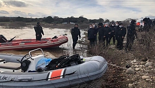 AYVACIK BARAJ SUYUNDA KAYBOLAN VATANDAŞIMIZI ARAMA ÇALIŞMALARI DEVAM EDİYOR