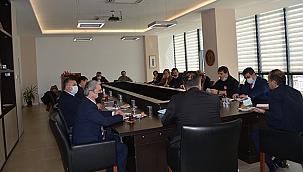 AYVACIK JEOTERMAL SERA OSB TOPLANTISI ÇTSO'DA YAPILDI