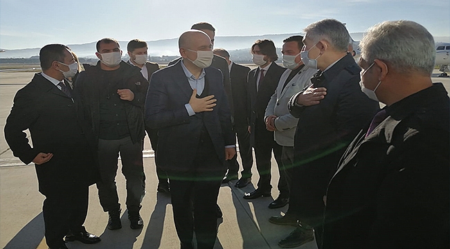BAKAN KARAİSMAİLOĞLU ÇANAKKALE'DE
