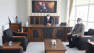 BAŞKAN ÖZ, VALİ AKTAŞ' I ZİYARET ETTİ