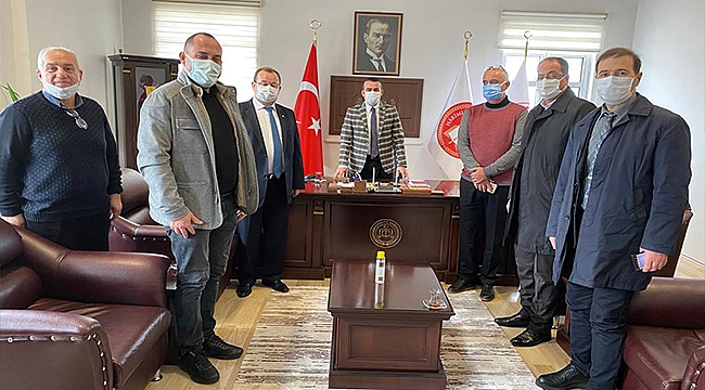 BİGA TSO'DAN BAŞSAVCI ÖZTAŞ'A ZİYARET