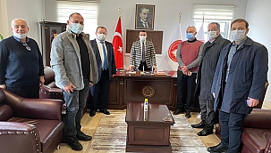 BİGA TSO'DAN BAŞSAVCI ÖZTAŞ'A ZİYARET