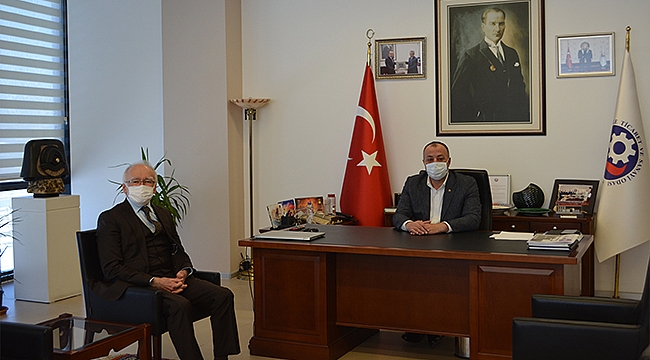 ÇANAKKALE İL AFET VE ACİL DURUM MÜDÜRÜNDEN ÇTSO'YA ZİYARET