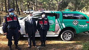 ÇEVRE DOĞA VE HAYVANLARI KORUMA TİMİ (HAYDİ) ÇANAKKALE'DE GÖREV BAŞINDA