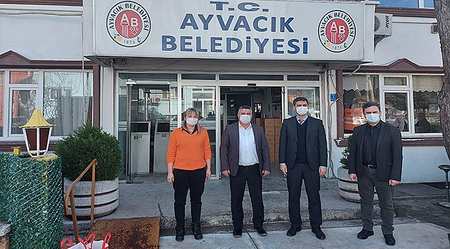 İŞKUR'DAN AYVACIK BELEDİYESİ'NE ZİYARET