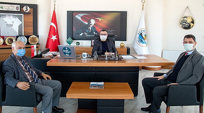 İŞKUR İL MÜDÜR VEKİLİ YAVUZ'DAN KEPEZ BELEDİYESİNE ZİYARET