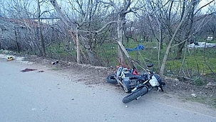 KÖPEĞE ÇARPMAMAK İÇİN CANINDAN OLDU!