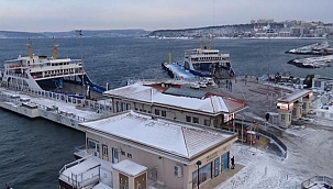 OLUMSUZ HAVA ŞARTLARI FERİBOT SEFERLERİNİ ETKİLEDİ!