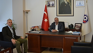 TÜRSAB ÇANAKKALE-KÖRFEZ BTK BAŞKANINDAN ÇTSO'YA ZİYARET