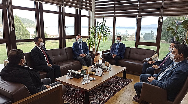 VALİ AKTAŞ'TAN ZİYARETLER