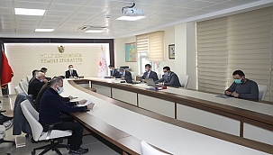 VALİ AKTAŞ BAŞKANLIĞINDA TOPRAK KORUMA KURULU TOPLANTISI YAPILDI