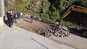 YOL ÇALIŞMASI BAŞLADI