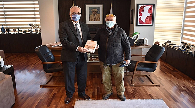 BAŞKAN GÖKHAN KONUKLARINI AĞIRLADI