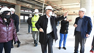 BAŞKAN GÖKHAN TEKNİK İNCELEME GEZİSİNDE