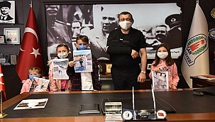 ÇAN BELEDİYESİ ÇOCUKLARA ÖDÜL VERDİ