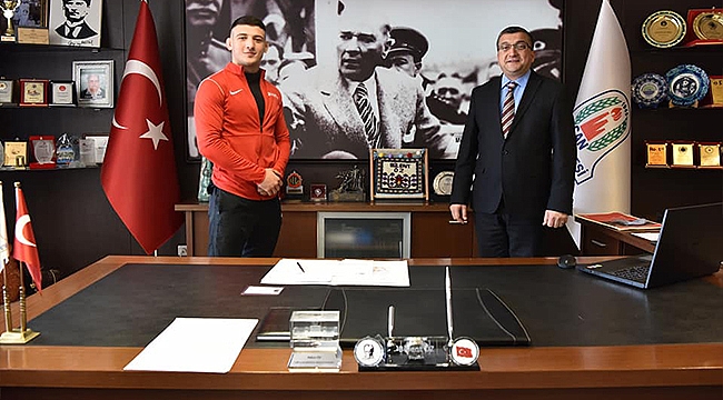 ÇAN BELEDİYESİ GÜREŞ KULÜBÜ'DEN YENİ TRANSFER