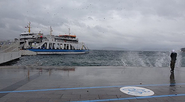 ÇANAKKALE'DE FIRTINA BEKLENİYOR