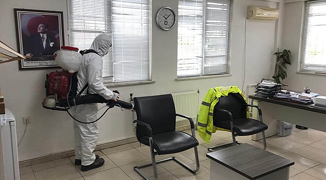 DEZENFEKSİYON ÇALIŞMALARI HIZ KESMİYOR