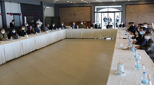 İL PANDEMİ KURULU VALİ İLHAMİ AKTAŞ BAŞKANLIĞINDA TOPLANDI