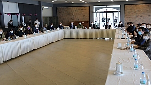 İL PANDEMİ KURULU VALİ İLHAMİ AKTAŞ BAŞKANLIĞINDA TOPLANDI