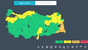 KUVVETLİ SAĞANAK YAĞIŞ GELİYOR!