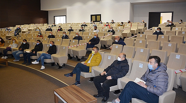 SORUMLU EMLAK DANIŞMANI MESLEKİ YETERLİLİK SINAVLARI ÇTSO'DA BAŞLADI