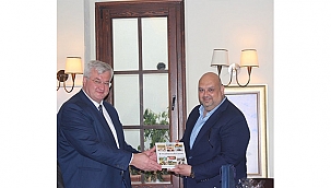 UKRAYNA BÜYÜKELÇİSİ ANDRİİ SYBİHA ÇASİAD'ı ZİYARET ETTİ