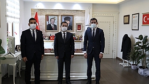 ÜLKÜ OCAKLARI EĞİTİM VE KÜLTÜR VAKFI ÇANAKKALE İL BAŞKANI, VALİ AKTAŞ'I ZİYARET ETTİ