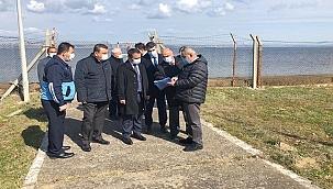 VALİ AKTAŞ, ZİNCİRBOZAN MEVKİİNDE İNCELEMELERDE BULUNDU