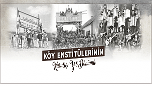 BAŞKAN GÖKHAN 'IN KÖY ENSİTÜTÜLERİNİN KURULUŞ YILDÖNÜMÜ MESAJI