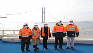 BAŞKAN GÖKHAN VE BELEDİYE MECLİS ÜYELERİNDEN 1915 KÖPRÜSÜ ZİYARETİ