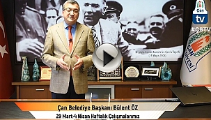 BAŞKAN ÖZ,HAFTALIK ÇALIŞMALARI DEĞERLENDİRDİ
