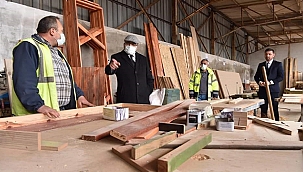 ÇAN BELEDİYESİ KADEME BİRİMİ ÜRETMEYE DEVAM EDİYOR