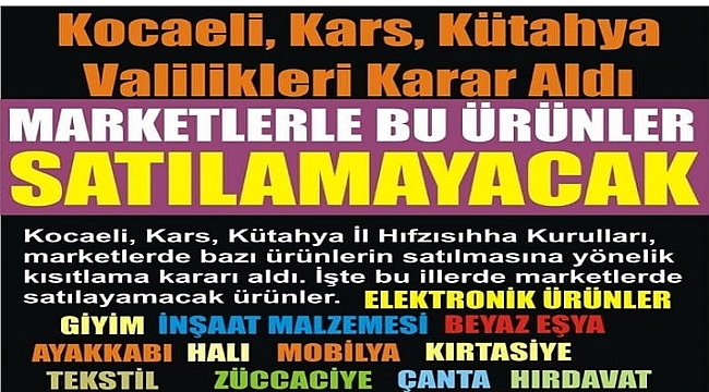 ÇANAKKALE ESNAFI DA BU KARARIN ALINMASINI İSTİYOR!
