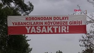 KÖY MUHTARINDAN AFİŞLİ ÖNLEM..!