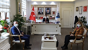 MEMUR – SEN ÇANAKKALE ŞUBE BAŞKANINDAN VALİ İLHAMİ AKTAŞ'A ZİYARET