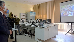 MERHUM PROF. DR. TELAT KOÇ'UN ADI COĞRAFYA LABORATUVARINA VERİLDİ