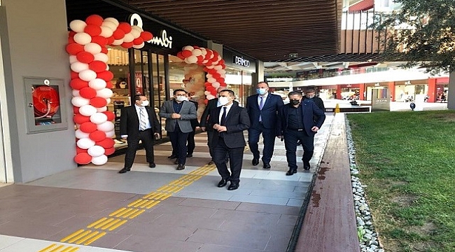 VALİ AKTAŞ AVM 'DE DENETİMLERE KATILDI..!