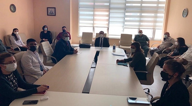 VALİ AKTAŞ BAŞKANLIĞINDA DURUM DEĞERLENDİRME TOPLANTISI YAPILDI..!