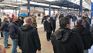 VALİ İLHAMİ AKTAŞ, DENETİMLERE DEVAM EDİYOR