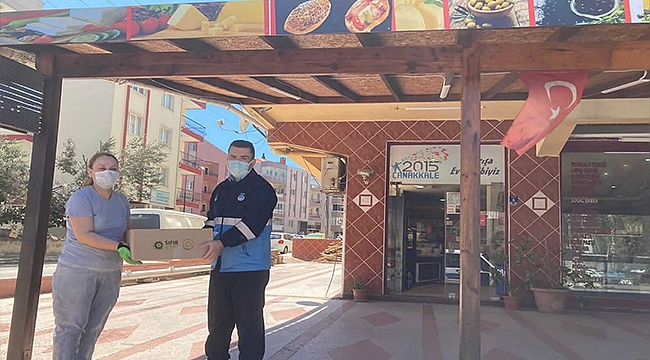 ZABITA EKİPLERİ GIDA DENETİMİ VE PİDE KAĞIDI DAĞITIMI GERÇEKLEŞTİRDİ