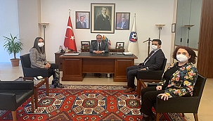 ZİRAAT BANKASI TROYA ŞUBE MÜDÜRÜNDEN BAŞKAN SELÇUK SEMİZOĞLU'NA ZİYARET