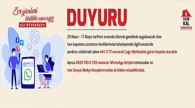 "ZOR GÜNLERİ BİRLİKTE AŞACAĞIZ"