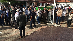 ALİ BAKIR SON YOLCULUĞUNA UĞURLANDI